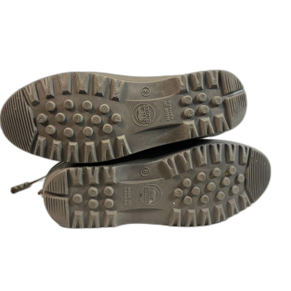 Sorel Kaufman Women's Waterproof Winter Rain Boot Liner 8 Faux Fur Canada - Picture 6 of 8